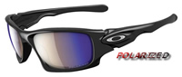 Oakley Ten Polished Black / Shallow Blue Polarized (OO9128-10)